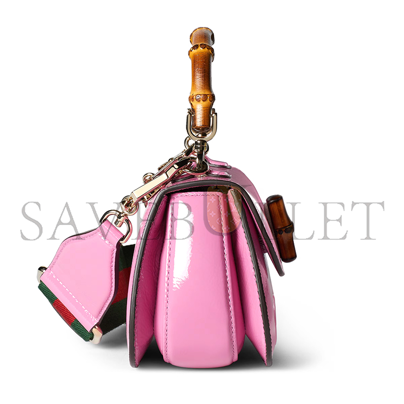 G*u*i bamboo 1947 mini python bag 786482 (17*12*7.5cm)